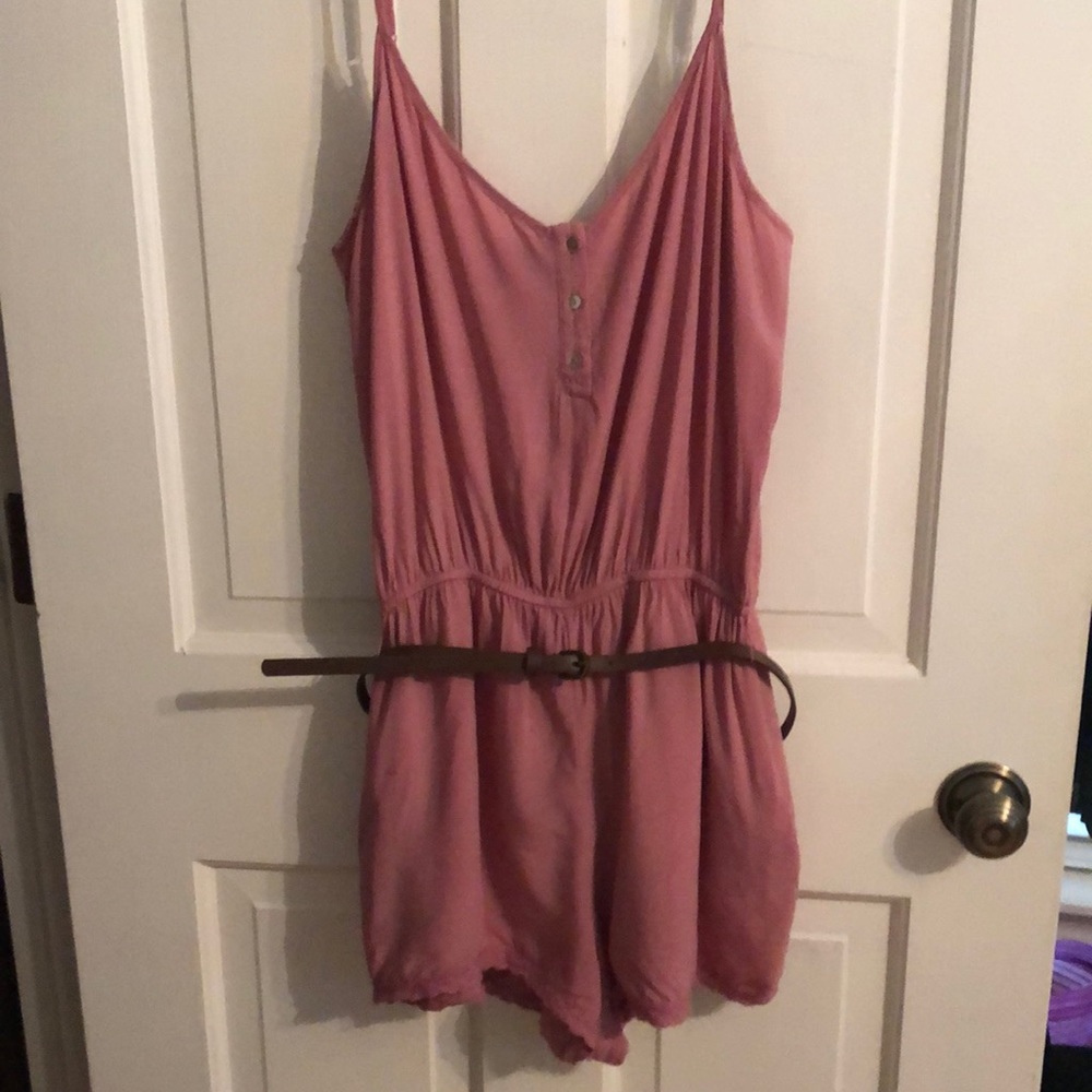 Forever 21 dusty rose romper